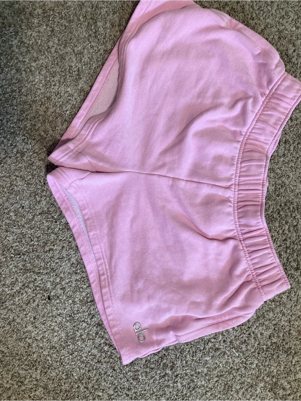 ALO Yoga Light Pink Fleece Lined Hoodie